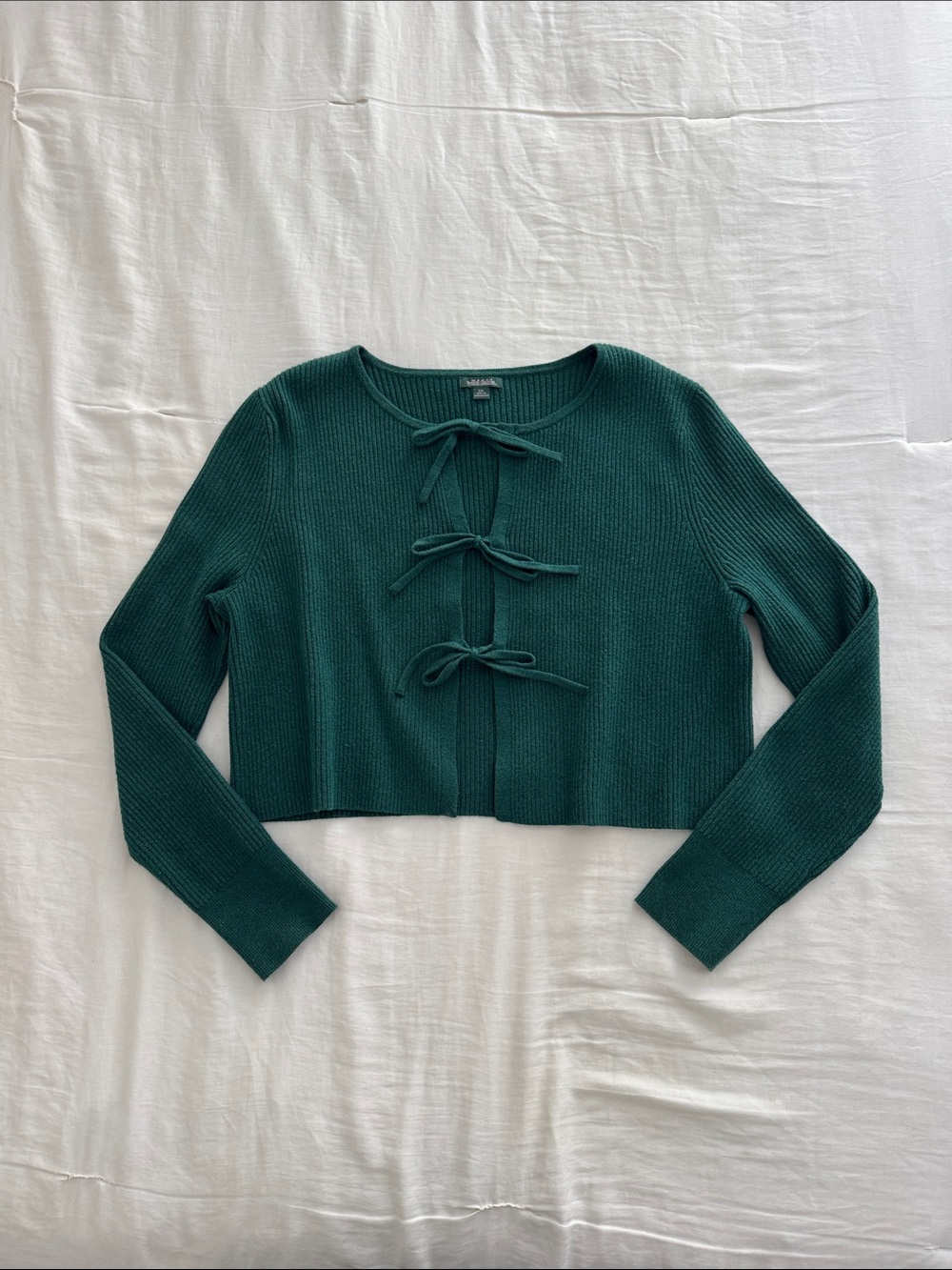 Wild Fable Tie Front Cardigan Sweater
